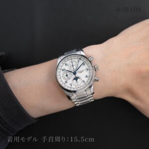 L2.962.4.73.6 LONGINES ロンジン マスターコレクション クロノ ムーンフェイズ 41mm