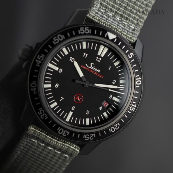 EZM 3 S Sinn ジン EZMミッションタイマー テキスタイルストラップ仕様（オリーブ）