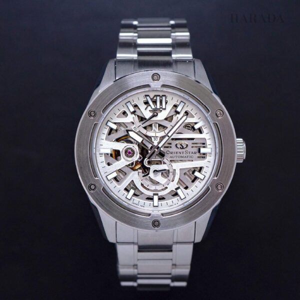 【プレステージショップ限定】【替えバンド付き】RK-BZ0003S ORIENT STAR オリエントスター M34 アバンギャルド F8 スケルトン