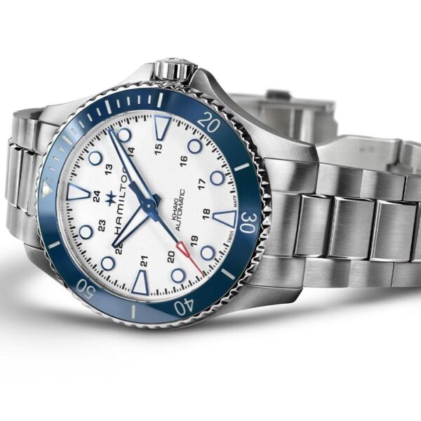 H82505150 HAMILTON ハミルトン カーキ ネイビー スキューバ 43mm