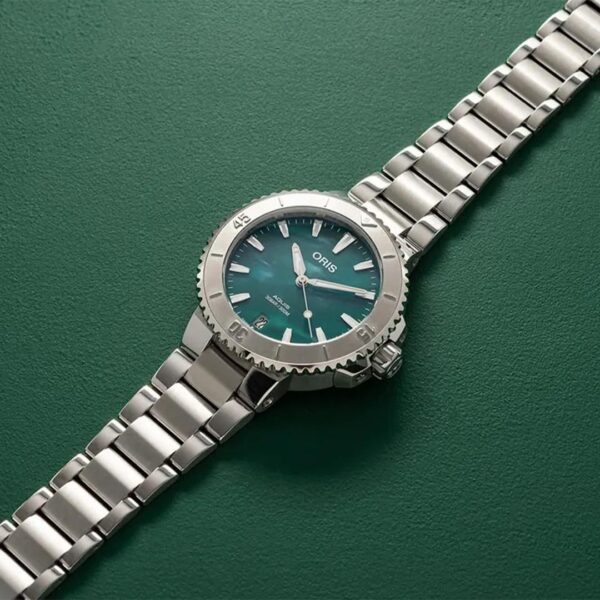 01 733 7770 4137-07 8 18 05P ORIS オリス アクイス オリス×ブレスネット 36.5mm