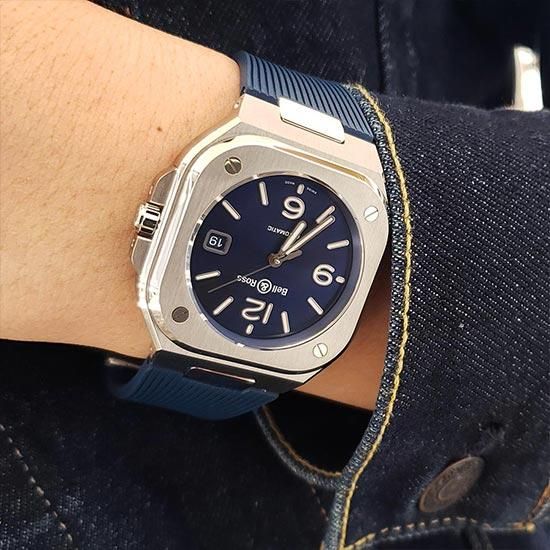 BR05A-BLU-ST/SRB Bell & Ross ベル&ロス BR-05 ブルースチール