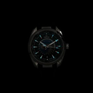 220.12.43.22.03.001 OMEGA オメガ シーマスター アクアテラ150M GMTワールドタイマー