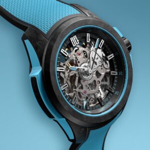 N3001.07Q02.B02 NORQAIN ノルケイン ワイルドワン スケルトン 39mm スカイブルー