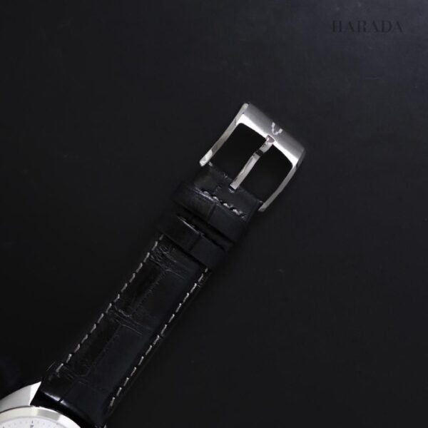 MINASE ミナセ MASTER CRAFT M3 マスタークラフト M3 サンレイ文字盤 グレー M3M3-WH2-LBK-S メンズ 自動巻き腕時計 レザーベルト