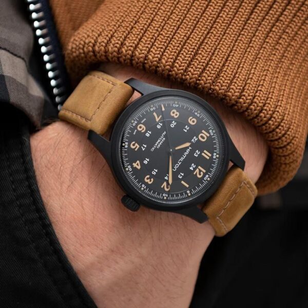 H70665533 HAMILTON ハミルトン カーキ フィールド チタニウム 42mm