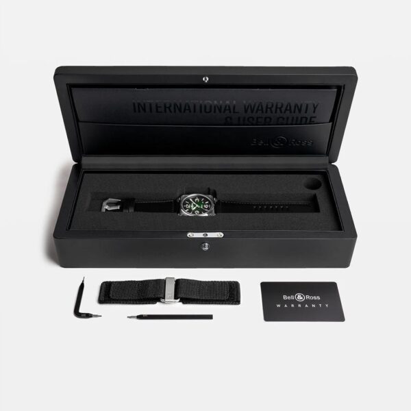 BR03A-GN-ST/SCA Bell & Ross ベル&ロス BR-03 グリーン スティール 41mm