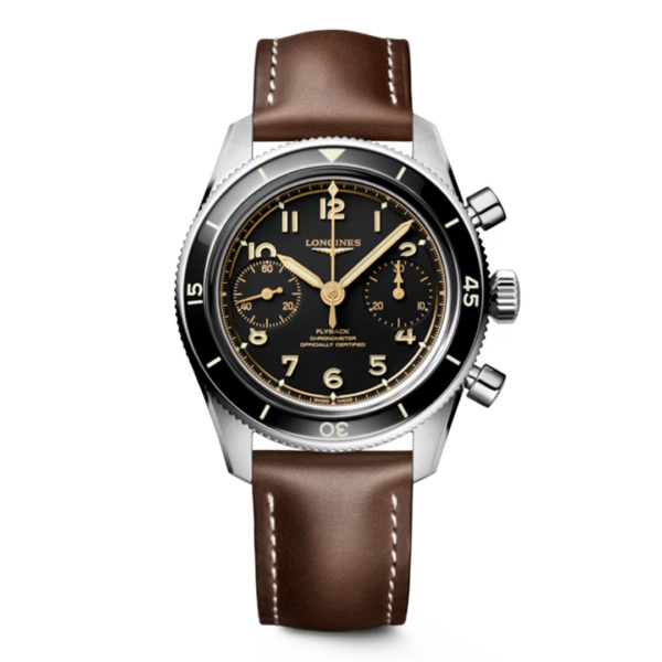 L3.721.4.53.2 LONGINES ロンジン スピリット パイロット フライバック 39.5mm