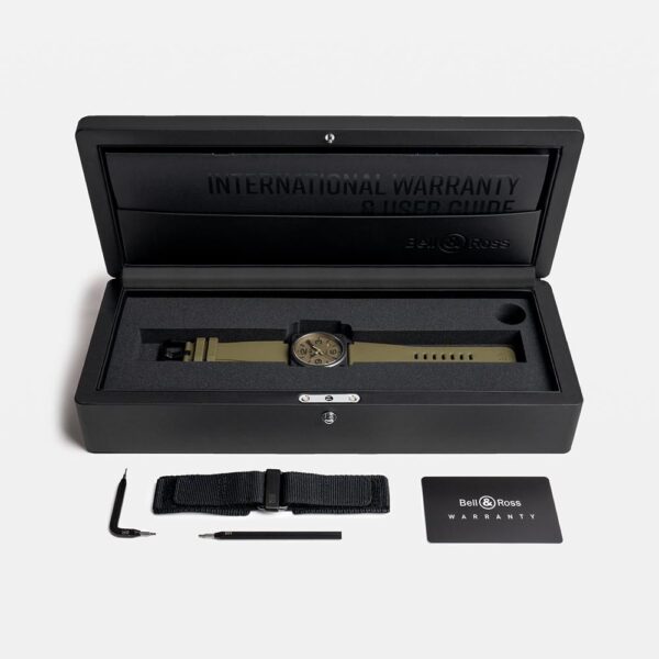 BR03A-MIL-CE/SRB ミリタリーセラミック Bell & Ross ベル&ロス インストゥルメント NEW BR03