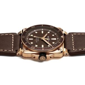 【999本限定】BR0392-D-BR-BR/SCA ブラウン ブロンズ Bell & Ross ベル&ロス インストゥルメント BR03-92 ダイバー