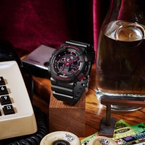 CASIO カシオ ANALOG-DIGITAL GA-100 SERIES GA-100BNR-1AJF