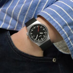 544 RS Sinn ジン インストゥルメント ウォッチ シリコンストラップ仕様（ブラック）