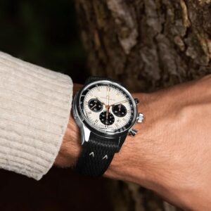 N2200.19S02.C01 NORQAIN ノルケイン フリーダム60 クロノ 43mm リミテッドエディション ブラックパーロンラバーストラップ仕様