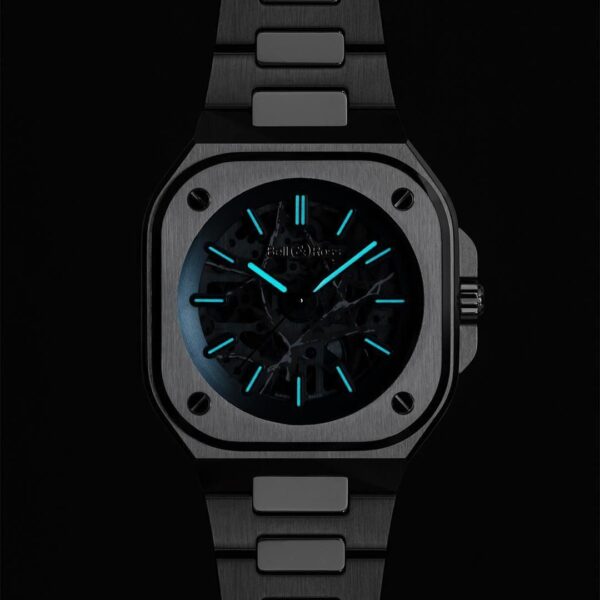 【世界限定250本】BR05A-AB-SKST/SST Bell & Ross ベル&ロス BR05 スケルトン アークティック ブルー