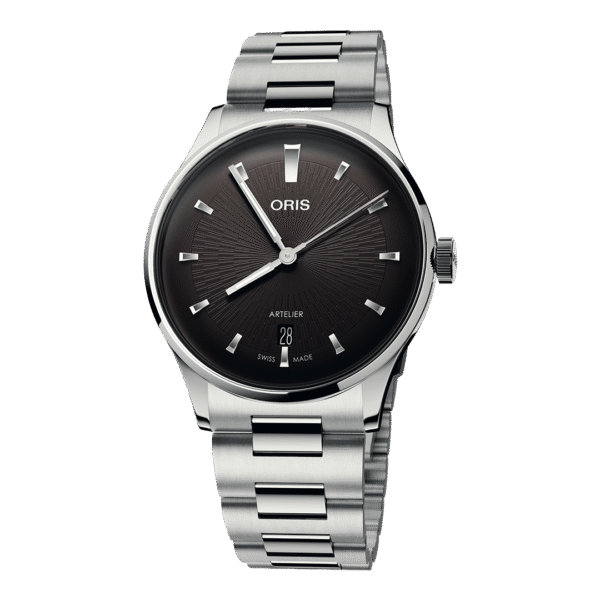 01 733 7810 4054-07 8 20 20 ORIS オリス アートリエ デイト 38mm