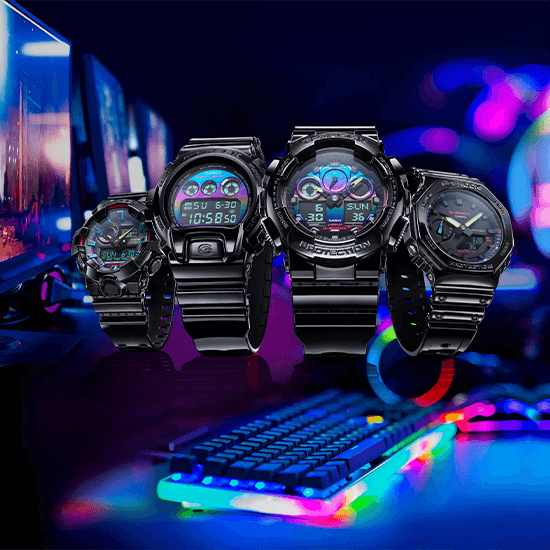 CASIO カシオ G-SHOCK ANALOG-DIGITAL GA-700 SERIES GA-700RGB-1AJF