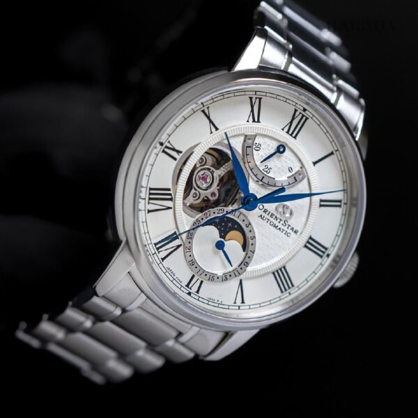 【替えバンド付】RK-BT0001S ORIENT STAR オリエントスター クラシック M45 F7 メカニカルムーンフェイズ 2025