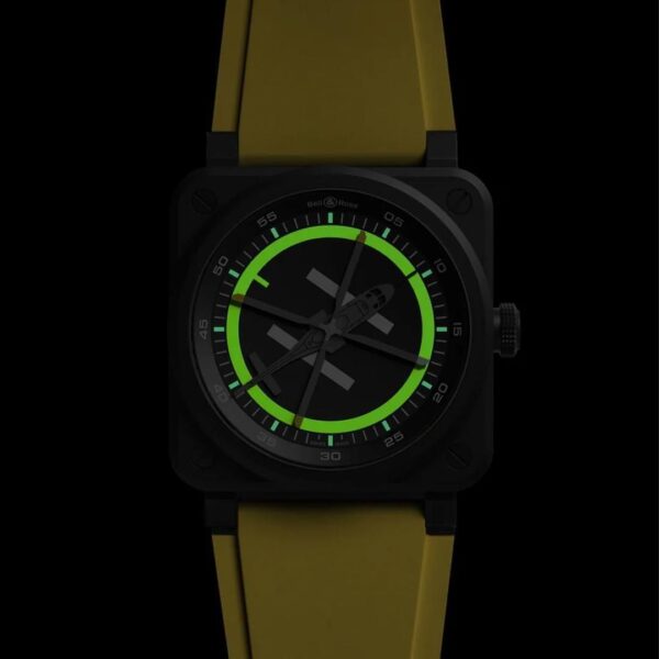 【世界限定500本】BR03A-HE-CE/SRB Bell & Ross ベル&ロス BR-03 ヘリパッド 41mm