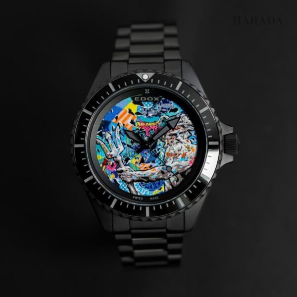 【世界限定100本】 80141-37NM-BONA EDOX エドックス ネプチュニアン オートマティック ポップ リミテッド エディション