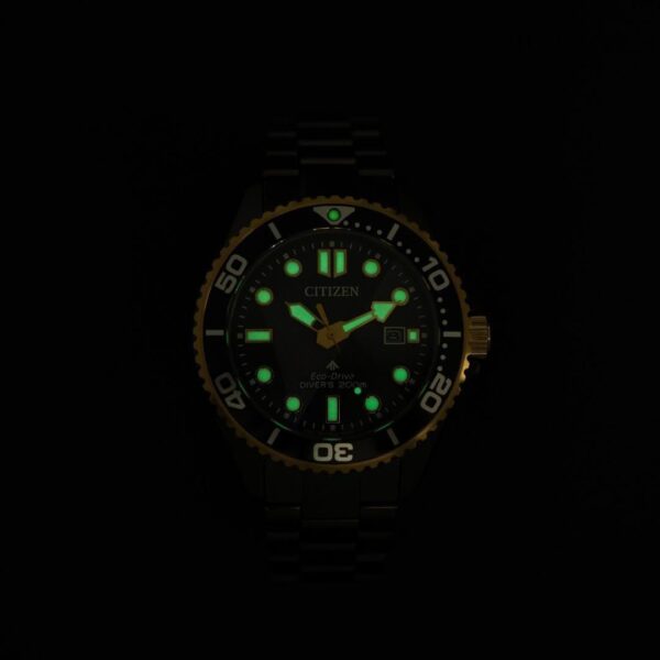 【世界限定6,700本】 BN0264-53E CITIZEN シチズン プロマスター MARINE LIGHT in BLACK Eco-Drive 50th Anniversary Edition
