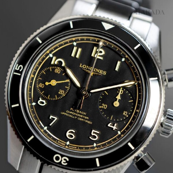 L3.721.4.53.6 LONGINES ロンジン スピリット パイロット フライバック 39.5mm