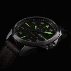H64635560 HAMILTON ハミルトン カーキ アビエーション パイロット デイデイト オート 42mm