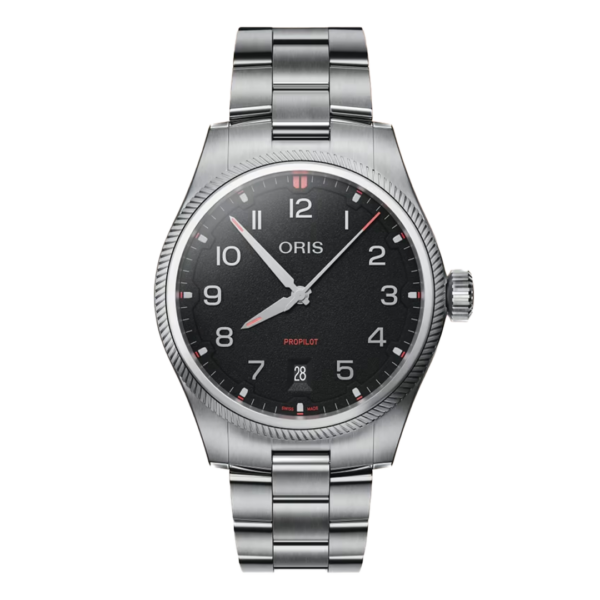 01 733 7805 4164-07 8 20 04LC ORIS オリス プロパイロット デイト 41mm