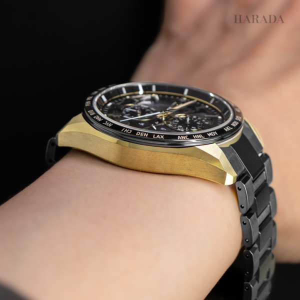 【世界限定2,200本】 AT8384-58E CITIZEN シチズン アテッサ LIGHT in BLACK Eco-Drive 50th Anniversary Edition
