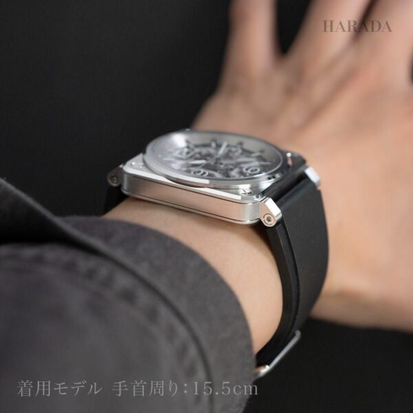 BR03A-BL-SKST/SRB Bell & Ross ベル&ロス BR03 スケルトン スティール 41mm