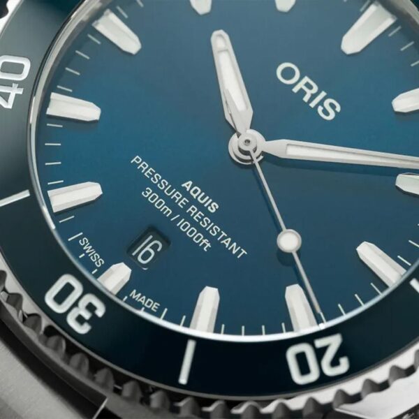 01 733 7787 4135-07 8 22 04PEB ORIS オリス アクイスデイト 41.5mm