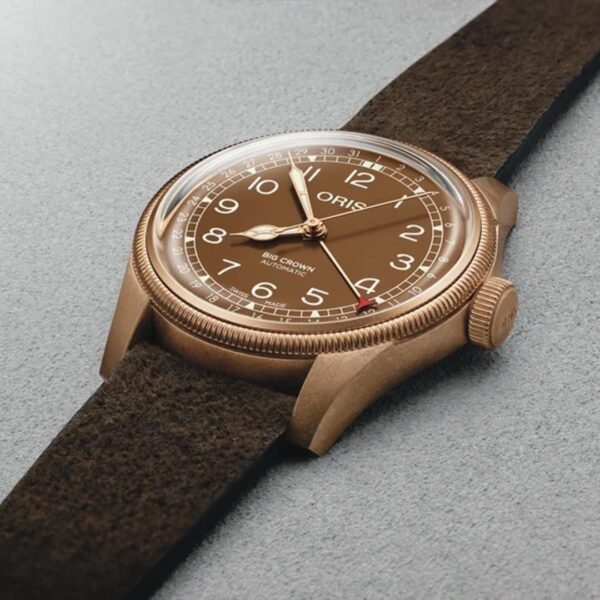 01 754 7741 3166-07 5 20 74BR ORIS オリス ビッグクラウン ブロンズ ポインターデイト