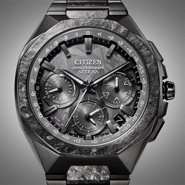 【世界限定1,800本】 CC4107-80H CITIZEN シチズン アテッサ ACT Line ブラックチタンシリーズ クリスタルオクタゴン