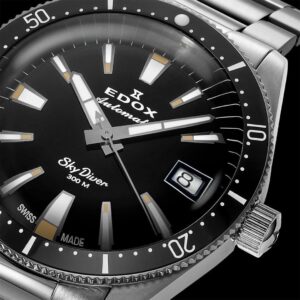 80131-3NM-NIB EDOX エドックス スカイダイバー 38デイト オートマティック