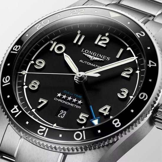 L3.812.4.53.6 LONGINES ロンジン スピリット Zulu Time 42mm