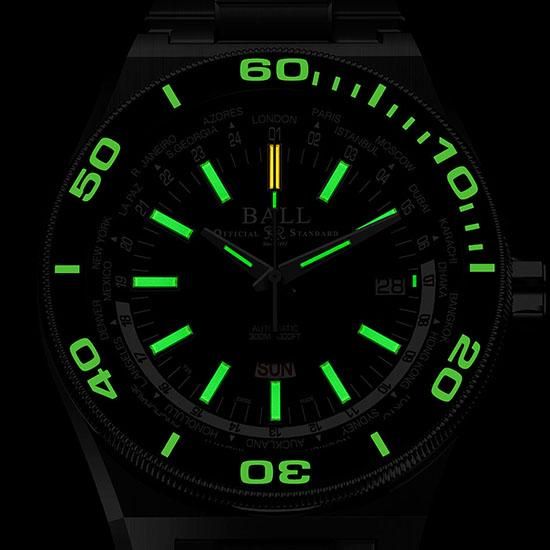BALL WATCH ボールウォッチ ロードマスター ワールドタイム DG3032A-SJ-BKBE
