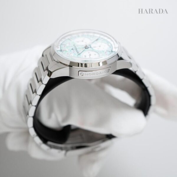 N2201.19S04.A01 NORQAIN ノルケイン フリーダム クロノ 40mm エンジョイライフ スプリンクル ブレスレット仕様