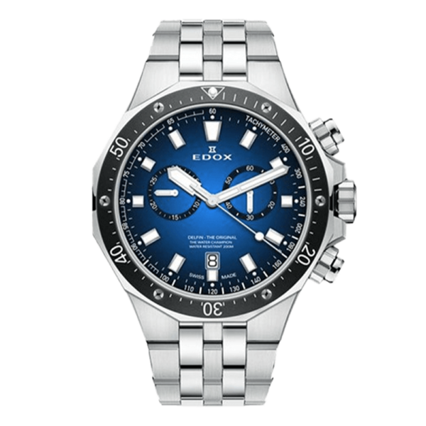10109-3M-BUIN EDOX エドックス デルフィン オリジナル クロノグラフ
