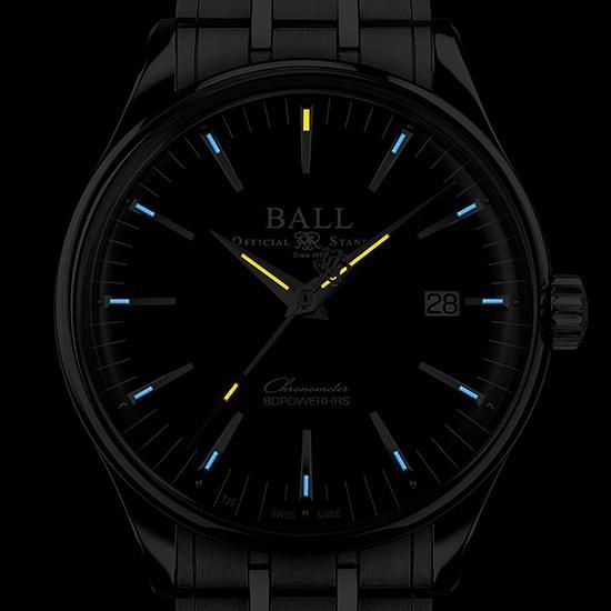 NM3280D-S1CJ-BK BALL WATCH ボールウォッチ トレインマスター マニュファクチュア80