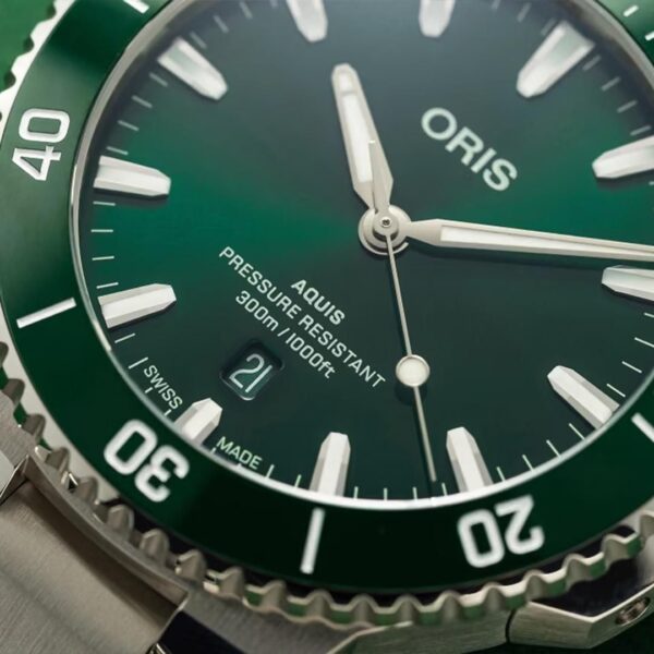 01 733 7789 4157-07 8 23 04PEB ORIS オリス アクイスデイト 43.5mm