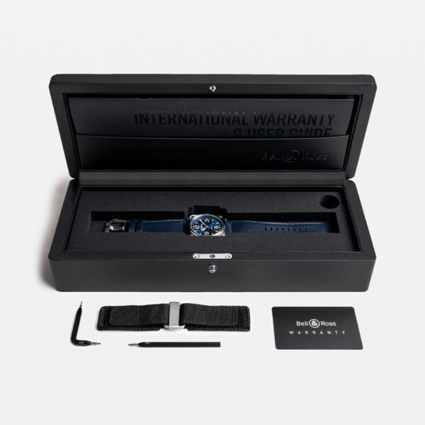 BR03A-BLU-ST/SCA Bell & Ross ベル&ロス BR-03 ブルースティール