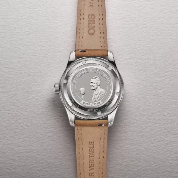 【世界限定2,130本】 01 754 7785 4091-Set ORIS オリス ビッグクラウン ルー・ゲーリッグリミテッドエディション 40mm