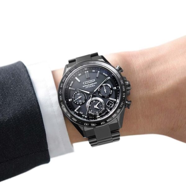 CC4055-65E CITIZEN シチズン アテッサ ACT Line ブラックチタンシリーズ