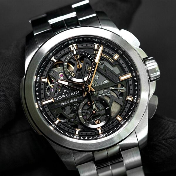 N3200.40S01.B01 NORQAIN ノルケイン インディペンデンス スケルトン クロノ 42MM