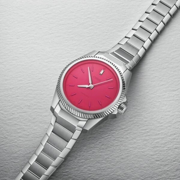 01 531 7796 4158-07 8 17 05LC ORIS オリス プロパイロットX ミス・ピギー エディション 34mm