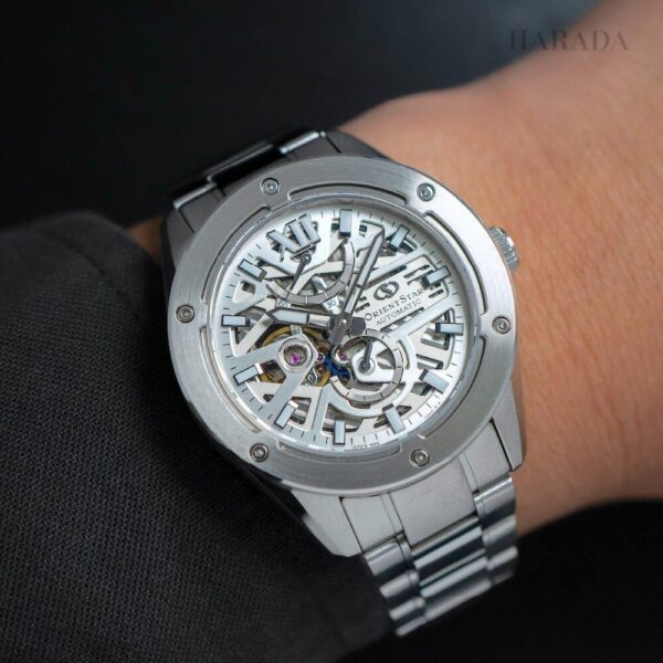 【プレステージショップ限定】【替えバンド付き】RK-BZ0003S ORIENT STAR オリエントスター M34 アバンギャルド F8 スケルトン