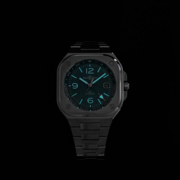 BR05G-PB-ST/SST Bell & Ross ベル&ロス BR-05GMT スカイブルー