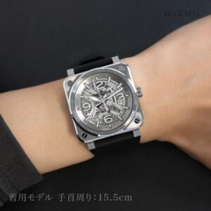 BR03A-BL-SKST/SRB Bell & Ross ベル&ロス BR03 スケルトン スティール 41mm