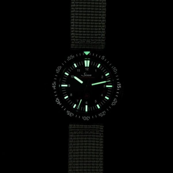 EZM 3 S Sinn ジン EZMミッションタイマー テキスタイルストラップ仕様（オリーブ）