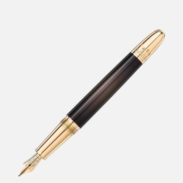 MB128471 MONTBLANC モンブラン マイスターシュテュック アラウンド ザ ワールド イン 80デイズ ドゥエ クラシック 万年筆 M