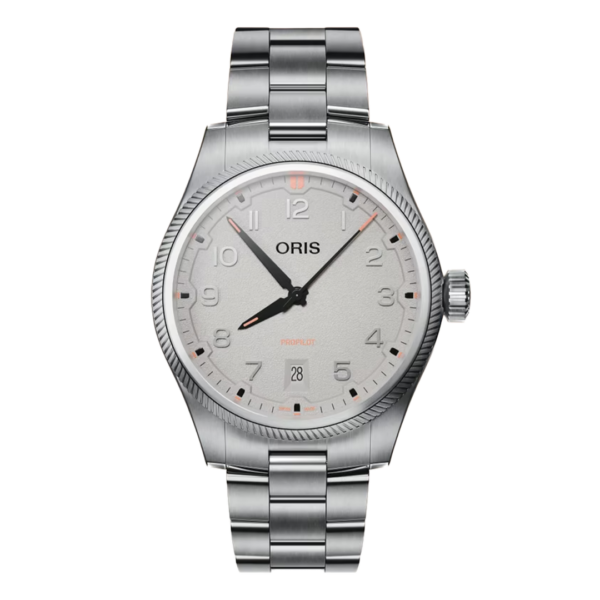 01 733 7805 4163-07 8 20 04LC ORIS オリス プロパイロット デイト 41mm